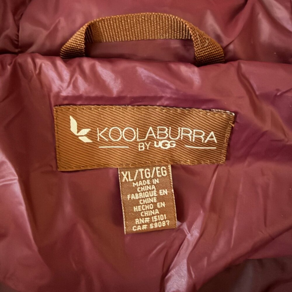Koolaburra by UGG Winter Coat • Wine • XL • NWT - Picture 4 of 12